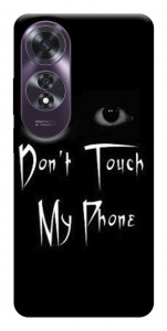 Чехол Don't Touch для Oppo A60 4G