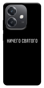Чехол Ничего святого black для Oppo A40m