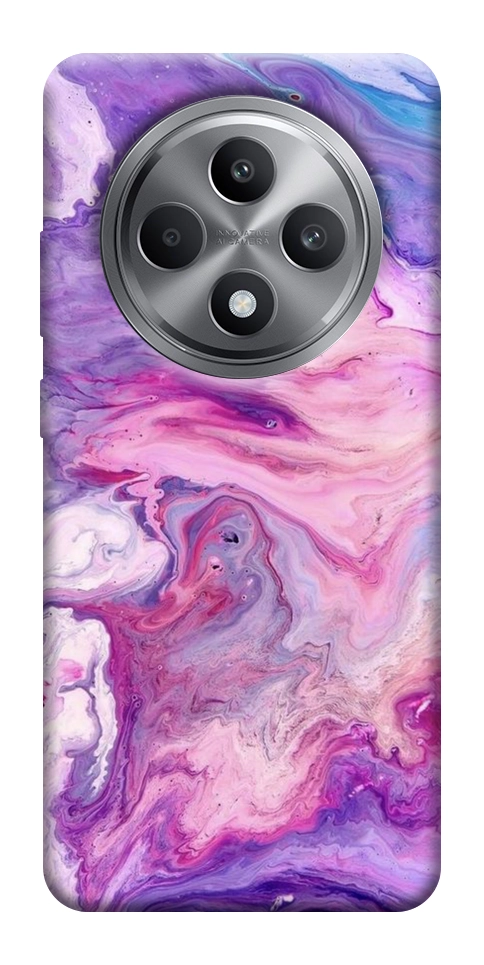 Чехол Розовый мрамор 2 для Oppo Reno 12 F 4G