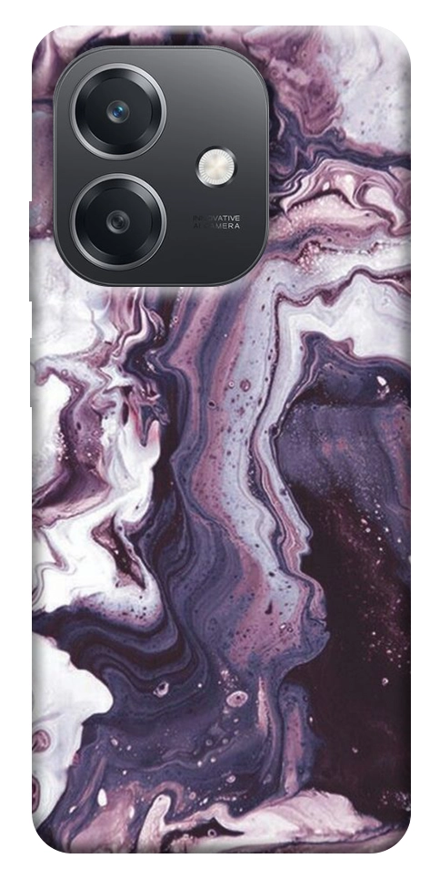 Чехол Красный мрамор для Oppo A40m