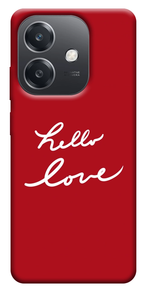 Чехол Hello love для Oppo A40m
