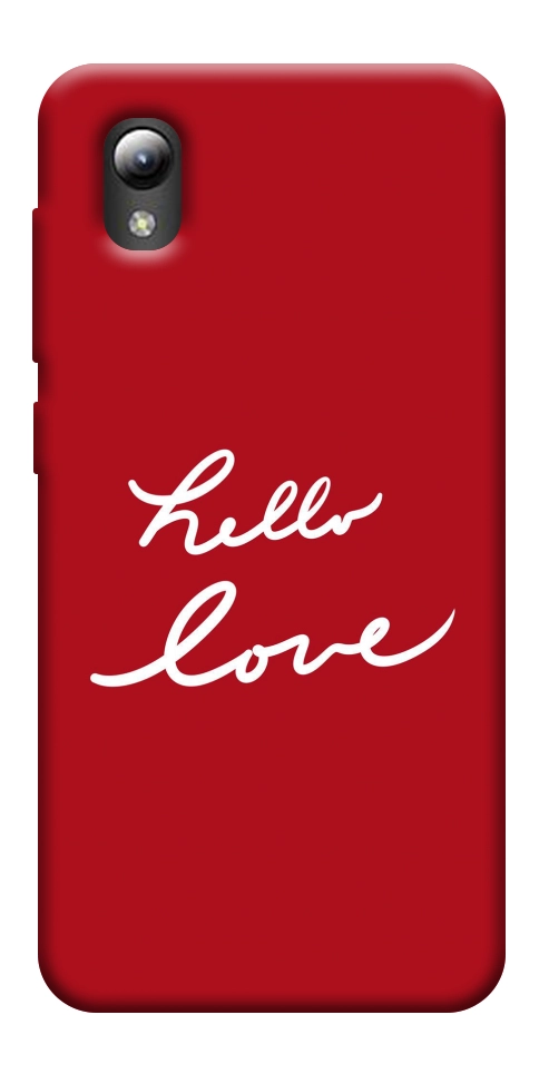 Чохол Hello love для ZTE Blade A3 (2019)