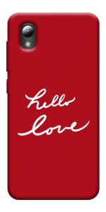 Чохол Hello love для ZTE Blade A3 (2019)