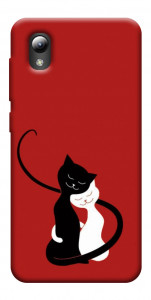 Чохол Закохані коти для ZTE Blade A3 (2019)