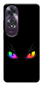 Чехол Кошачий взгляд для Oppo A60 4G
