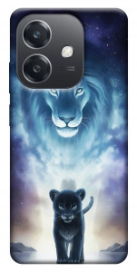 Чехол Львы для Oppo A40m