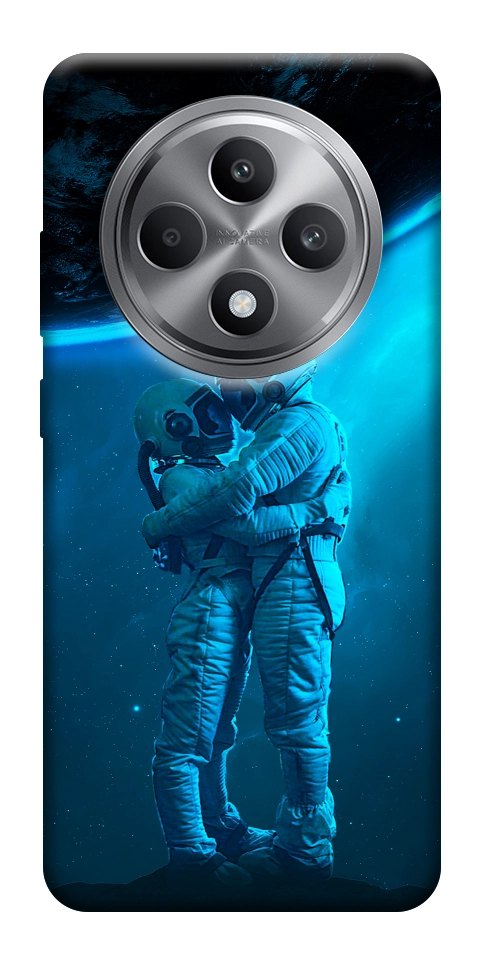 Чехол Космическая любовь для Oppo Reno 12 F 4G