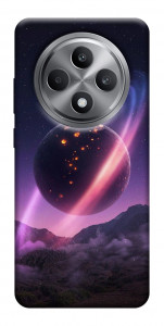 Чехол Сатурн для Oppo Reno 12 F 4G