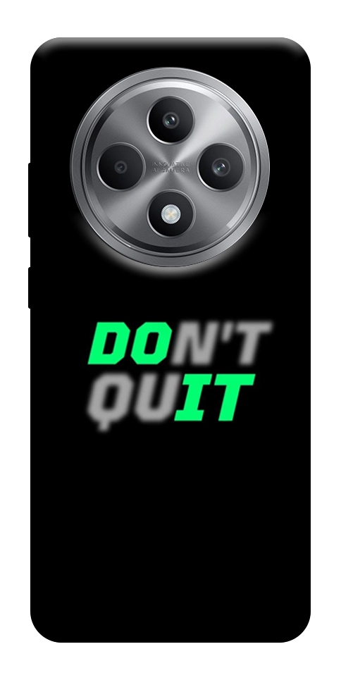 Чехол Don't quit для Oppo Reno 12 F 4G