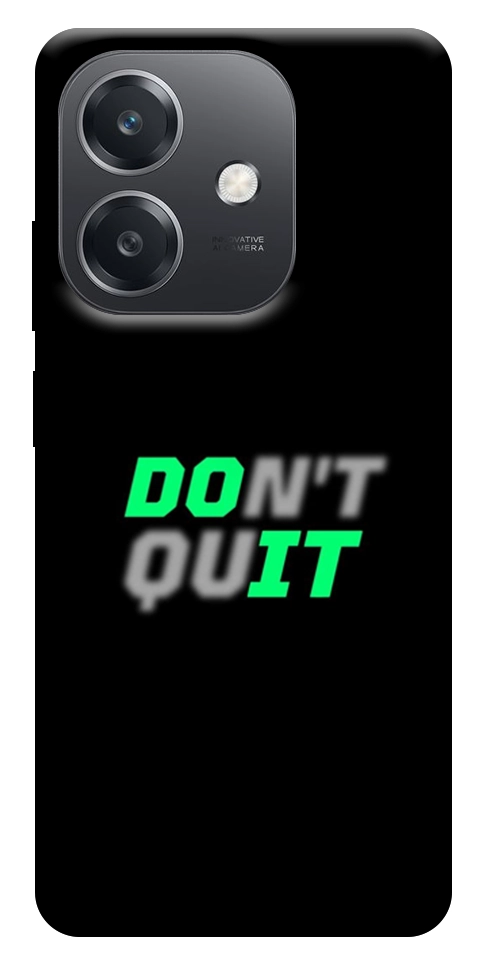Чехол Don't quit для Oppo A40m