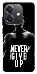Чехол Never give up для Oppo A40m