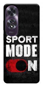 Чехол Sport mode on для Oppo A60 4G