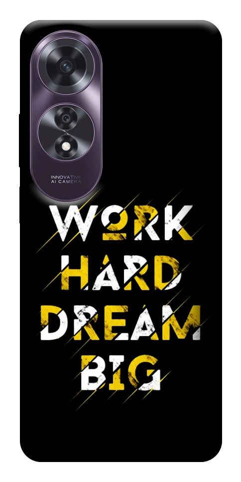 Чехол Work hard для Oppo A60 4G