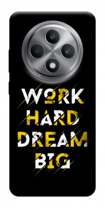Чехол Work hard для Oppo Reno 12 F 4G