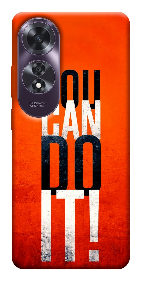 Чехол You can do it для Oppo A60 4G
