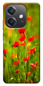 Чехол Маковое поле для Oppo A40m