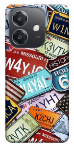 Чехол License plate для Oppo A40m