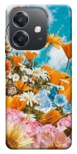 Чехол Летние цветы для Oppo A40m