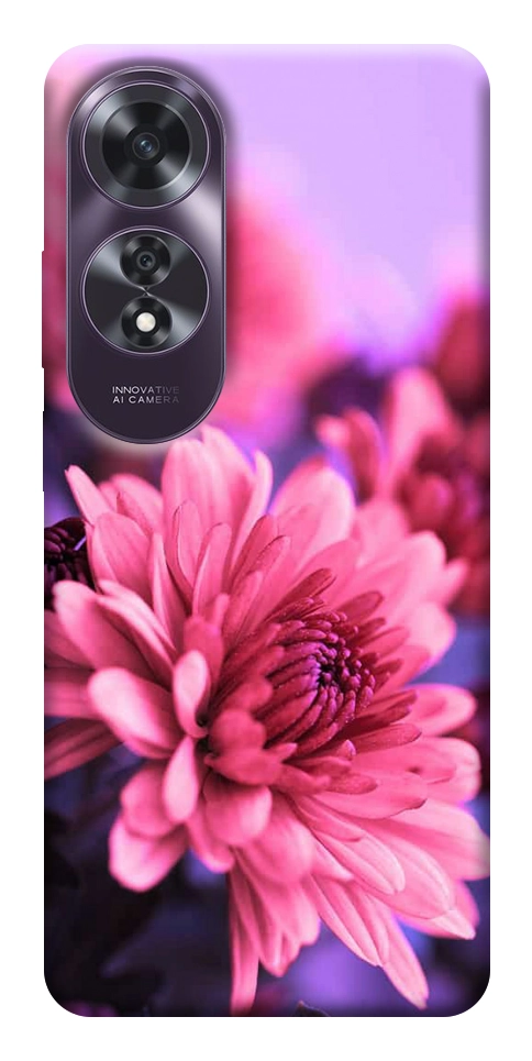 Чехол Нежная хризантема для Oppo A60 4G