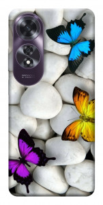 Чехол Butterflies для Oppo A60 4G