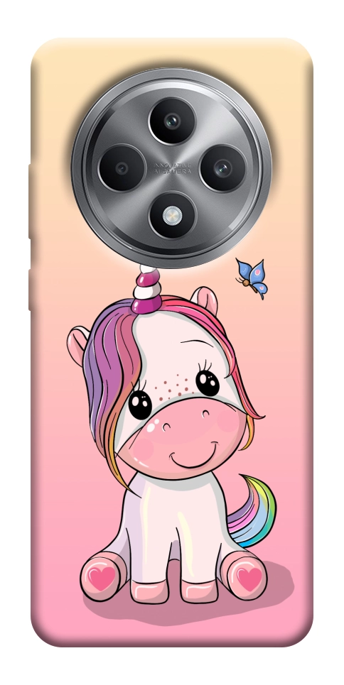 Чехол Сute unicorn для Oppo Reno 12 F 4G