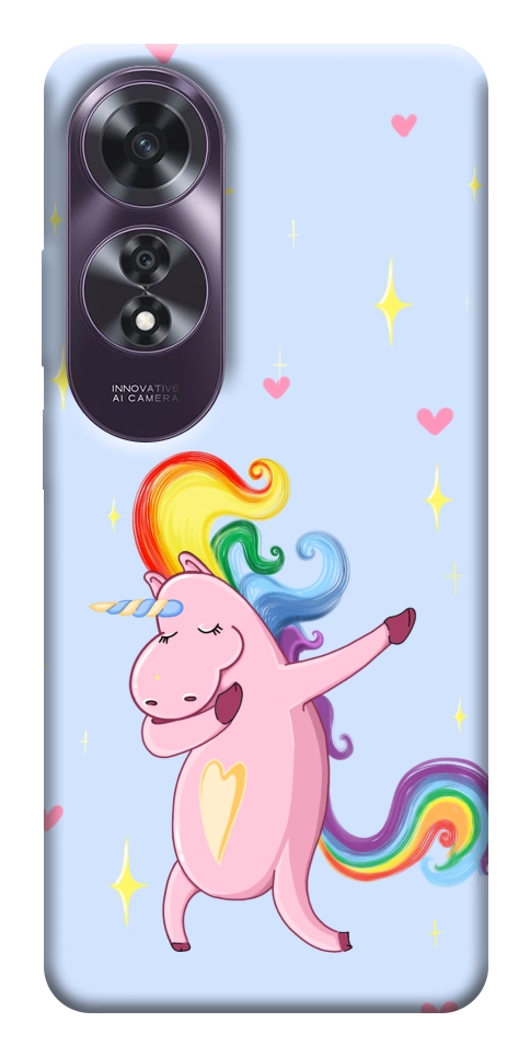 Чехол Unicorn party для Oppo A60 4G