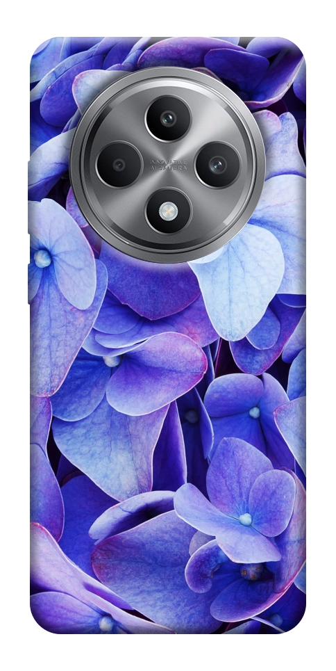Чехол Гортензия для Oppo Reno 12 F 4G