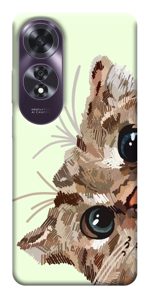Чехол Cat muzzle для Oppo A60 4G