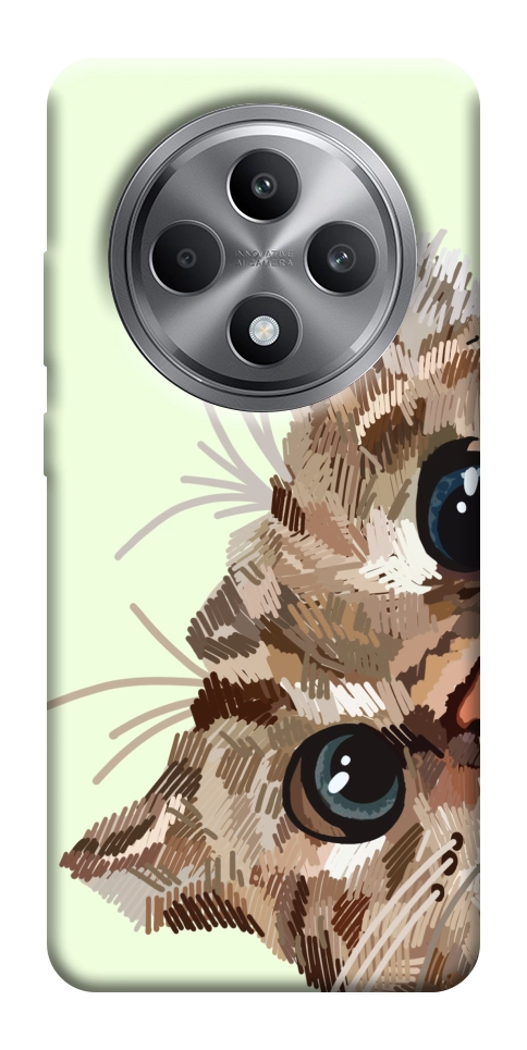Чехол Cat muzzle для Oppo Reno 12 F 4G