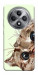 Чехол Cat muzzle для Oppo Reno 12 F 4G