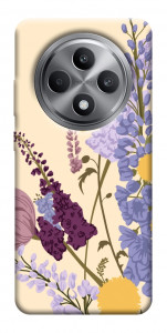 Чехол Flowers art для Oppo Reno 12 F 4G