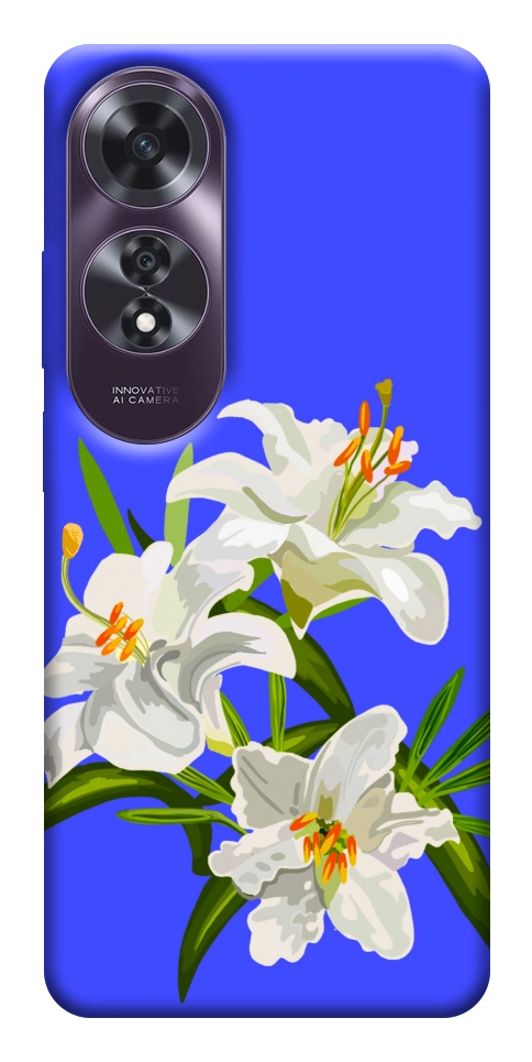 Чехол Three lilies для Oppo A60 4G