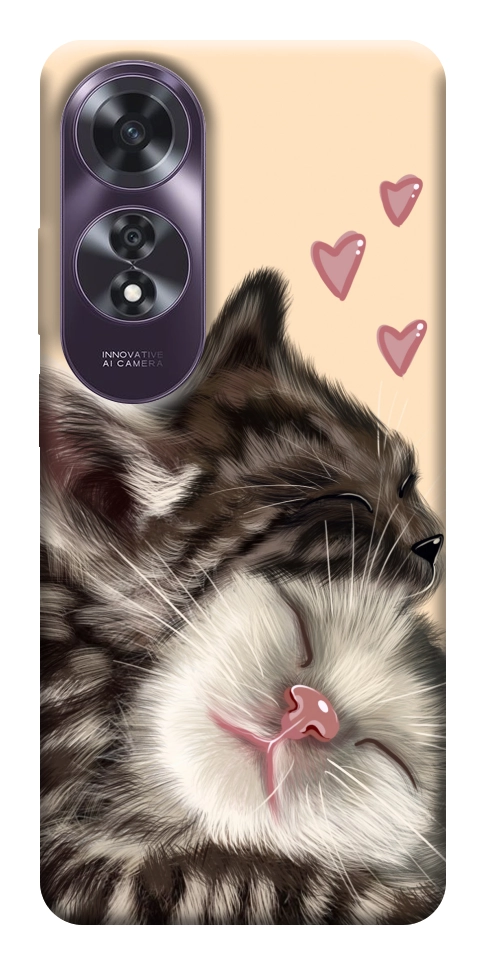 Чехол Cats love для Oppo A60 4G