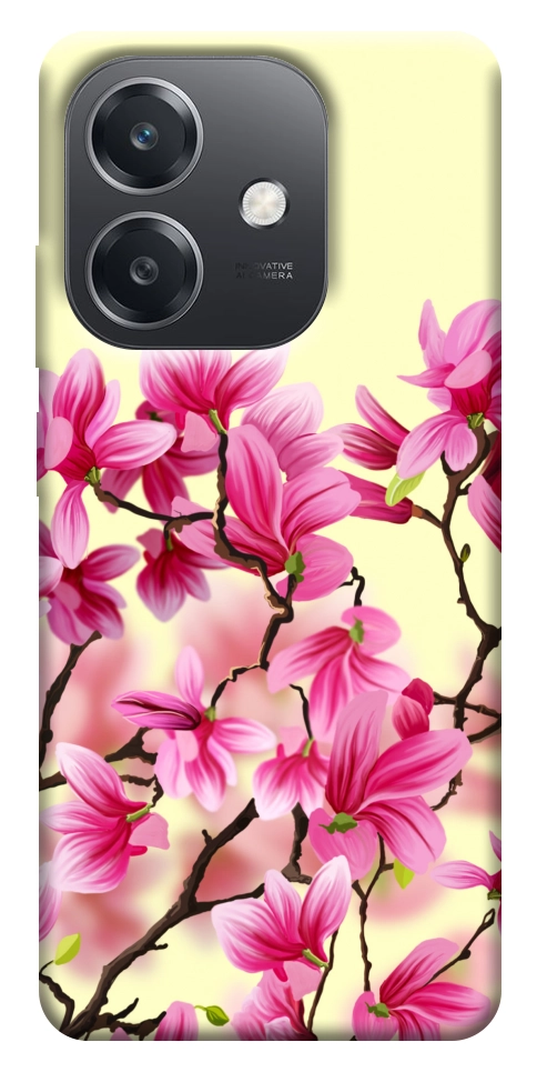 Чехол Цветы сакуры для Oppo A40m