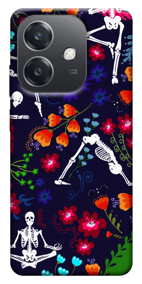 Чехол Yoga skeletons для Oppo A40m