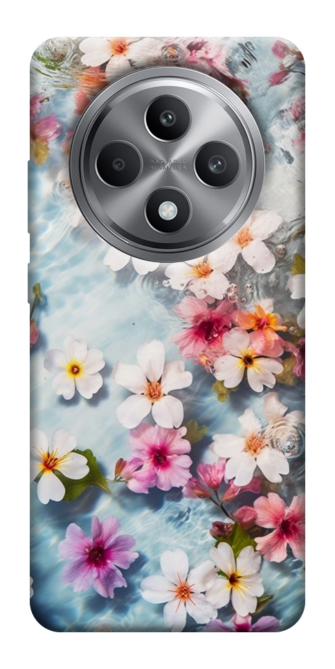 Чехол Floating flowers для Oppo Reno 12 F 4G