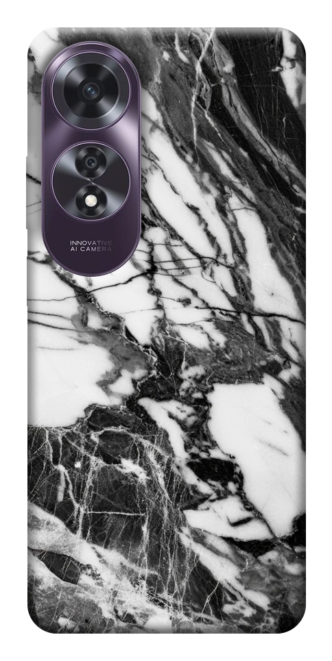 Чехол Calacatta black marble для Oppo A60 4G