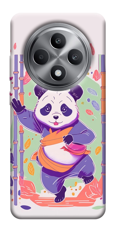 Чехол Панда для Oppo Reno 12 F 4G