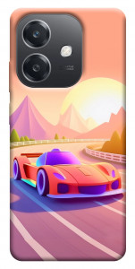 Чехол Машинка на закате для Oppo A40m