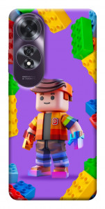 Чехол Colorful constructor для Oppo A60 4G