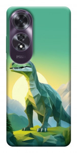 Чехол Динозавр для Oppo A60 4G