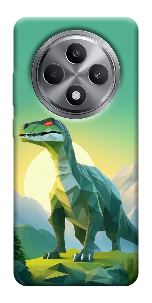 Чехол Динозавр для Oppo Reno 12 F 4G