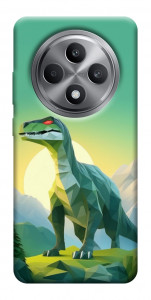 Чехол Динозавр для Oppo Reno 12 F 4G