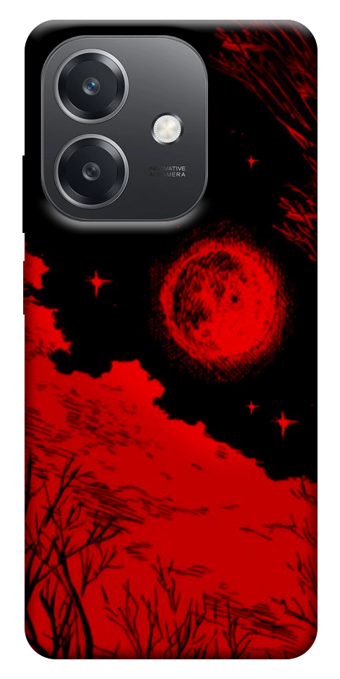 Чехол Кровавый закат солнца для Oppo A40m