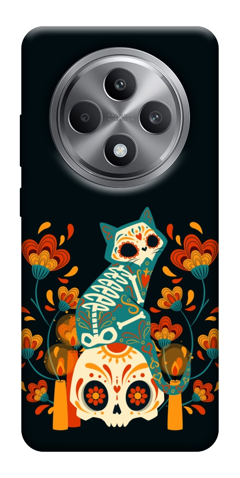 Чехол Bones and Blooms для Oppo Reno 12 F 4G