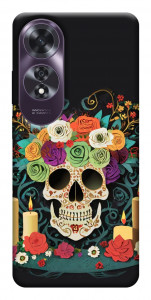 Чехол Skull of celebration для Oppo A60 4G