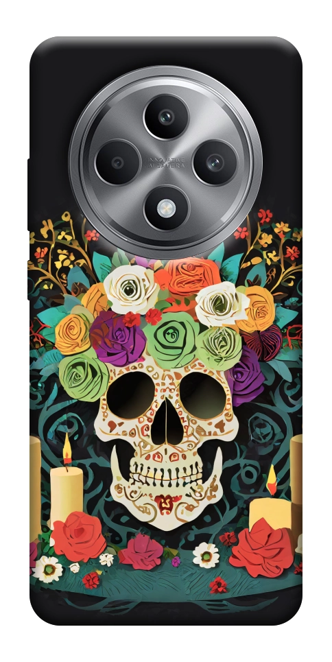 Чехол Skull of celebration для Oppo Reno 12 F 4G