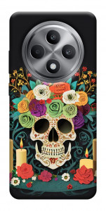 Чехол Skull of celebration для Oppo Reno 12 F 4G