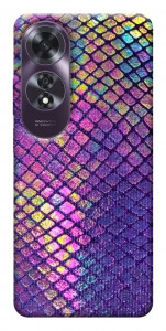 Чехол Neon snake skin для Oppo A60 4G
