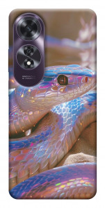 Чехол Cute bright snake для Oppo A60 4G